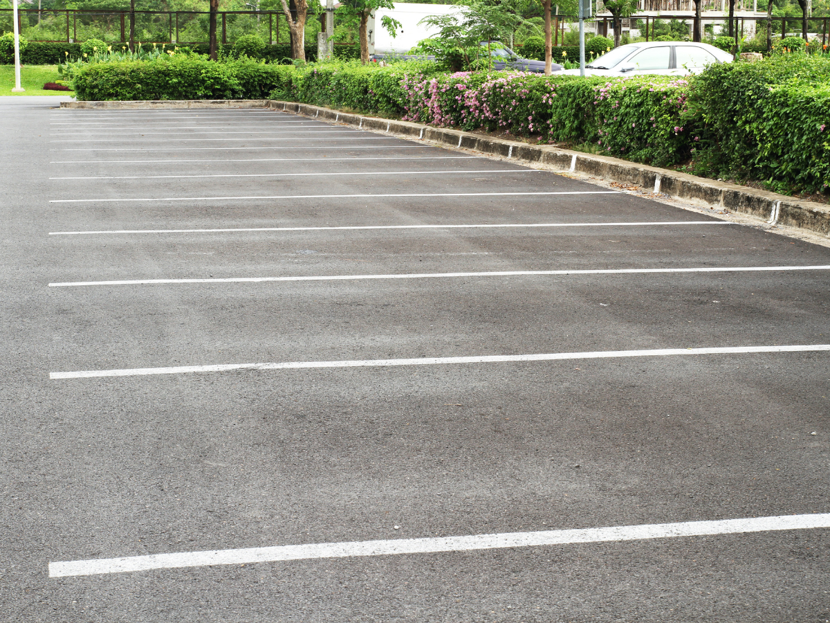 Parking lot repair
