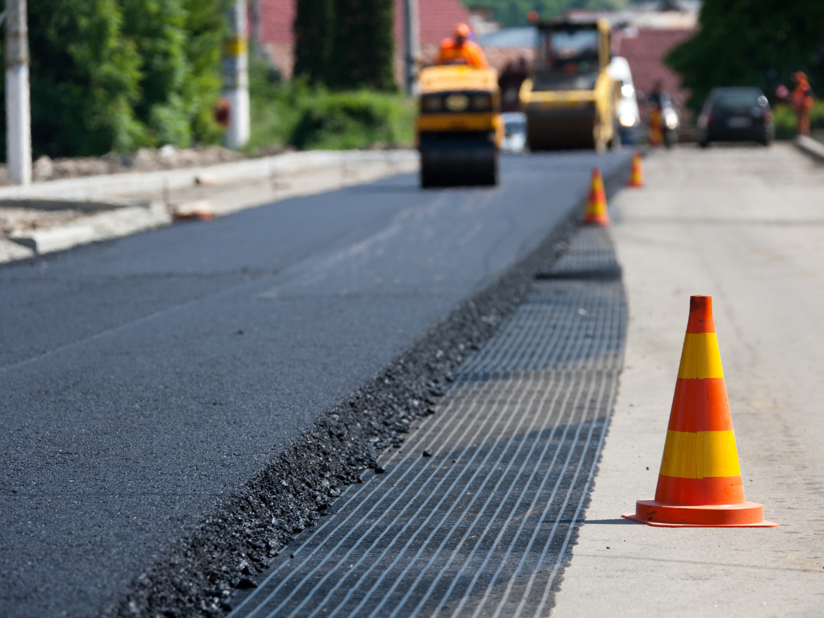 Private road paving